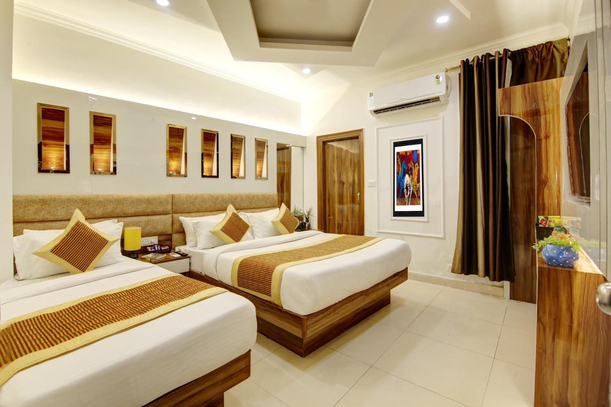 Hotel Star Villa - Front Of New Delhi Railway Station & 5 Minute From Connaught Place Exteriör bild